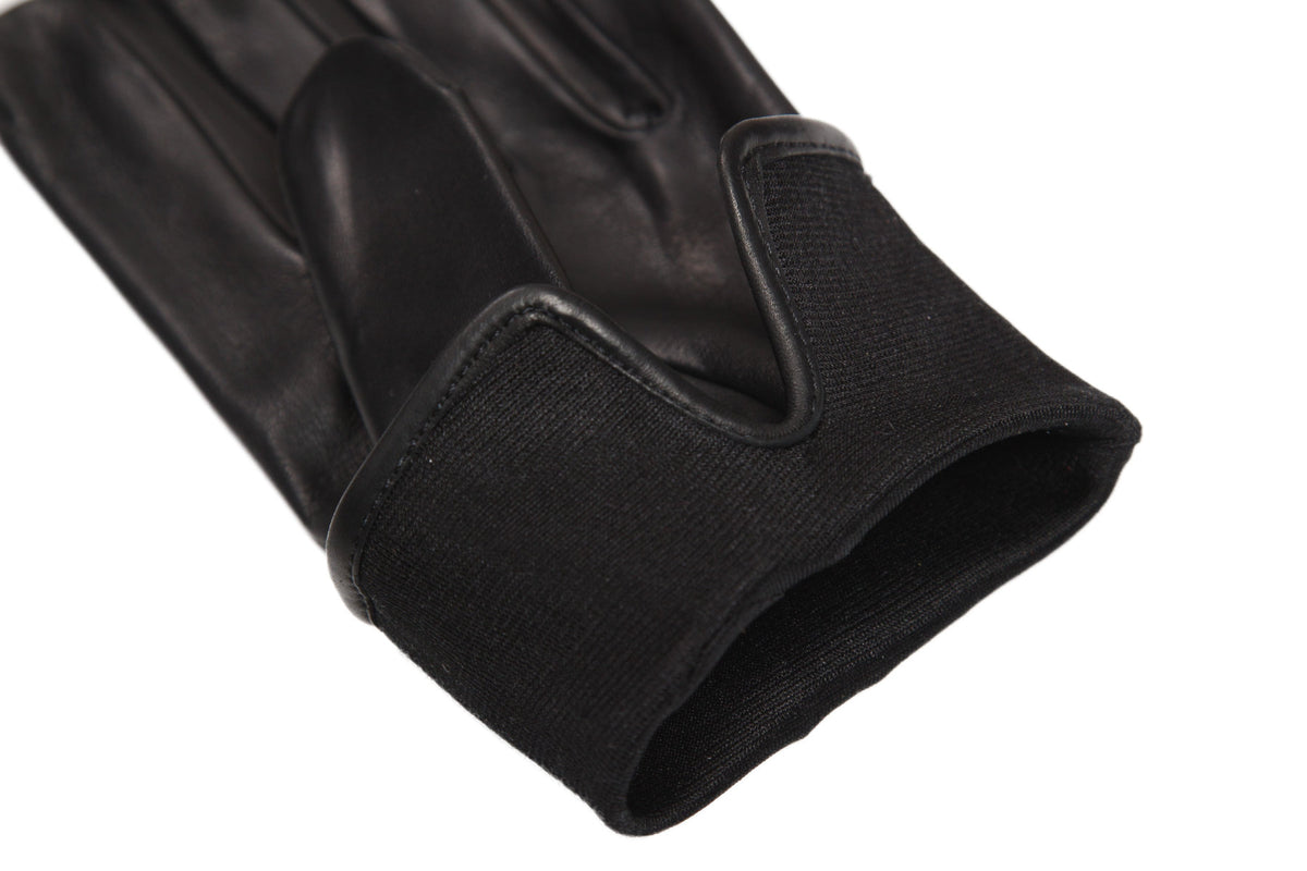 メローラ メンズ手袋◇ナパレザー◇ブラック/NERO《シルク》 – Condotti