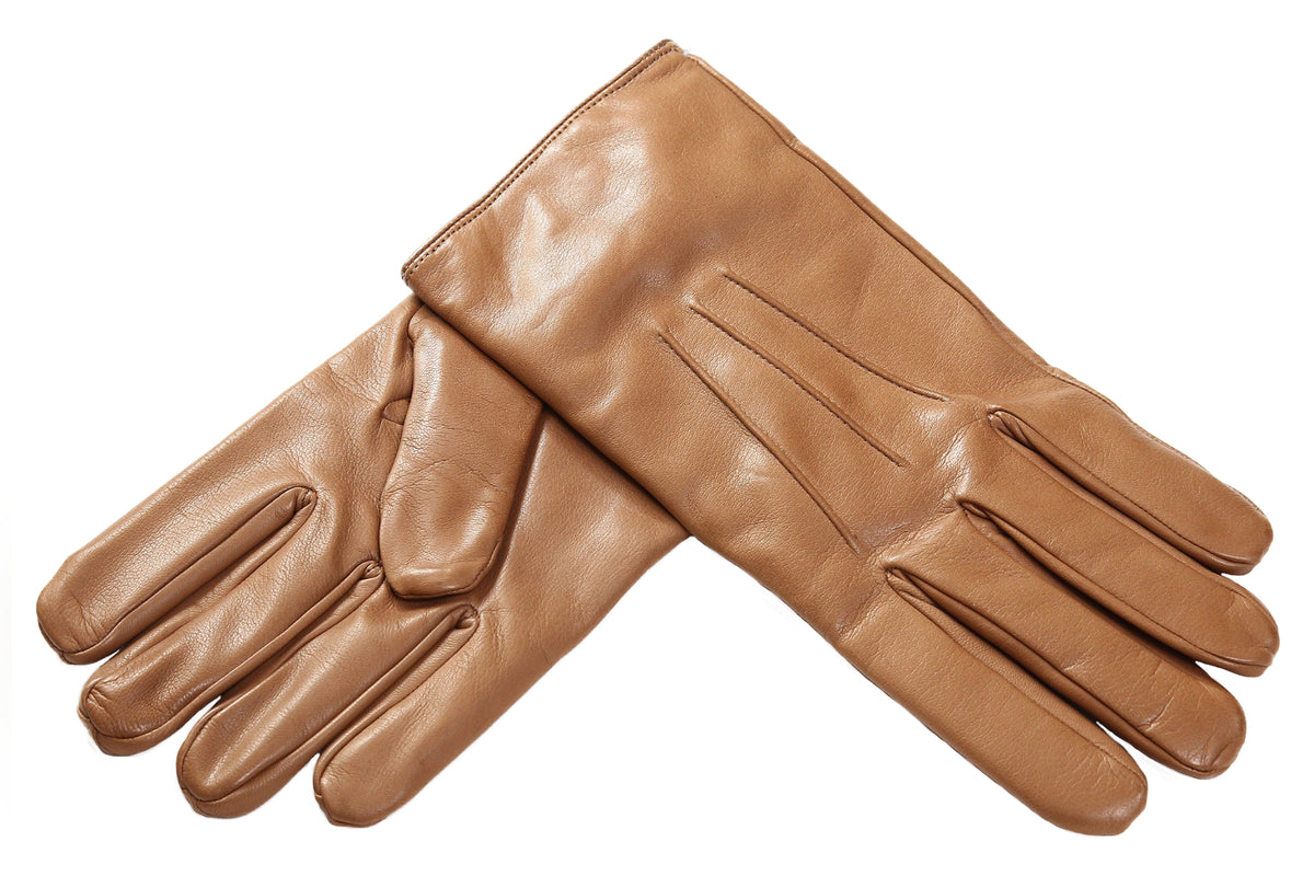 メローラ メンズ手袋◇ナパレザー◇キャメル/CAMEL《カシミア》 – Condotti