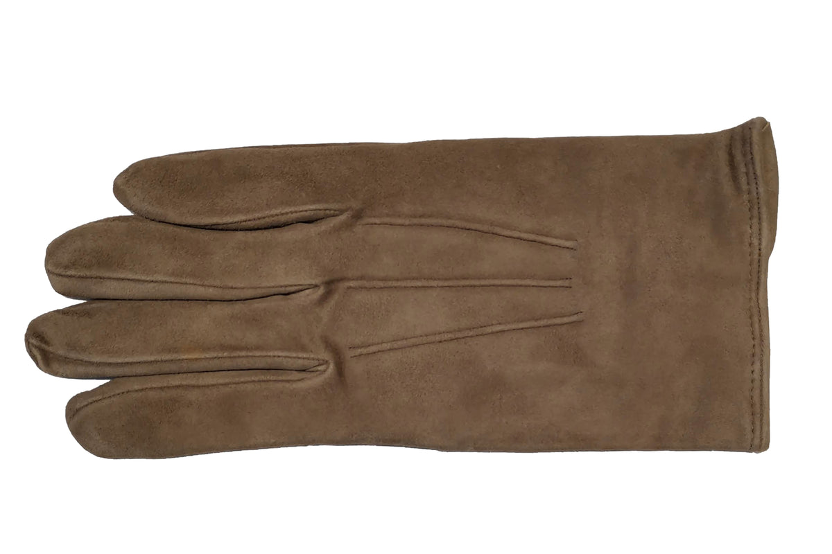 メローラ メンズ手袋◇スウェード◇グレージュ/TAUPE《カシミア