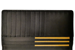 チェレリーニ ◆ カードケース (二つ折り) ◆ SMOOTH LEATHER NERO/ブラック