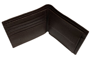 チェレリーニ ◆ 二つ折り財布 (コインケース付きタイプ) ◆ HERMELIN T.MORO/ダークブラウン