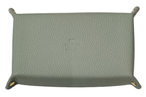 チェレリーニ　ロングレザートレー　(長方形)　ALCE ANICE/ミントグリーン