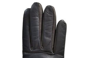 メローラ レディース手袋◇ナパレザー◇ダークグレー x グレー/DK GREY x GREY《タッチスクリーン対応 ・ カシミア》
