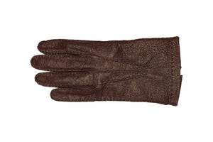 Opus メンズ手袋 ◆ ペッカリー ◆ ワインレッド/BORDEAUX《ノーライニング》