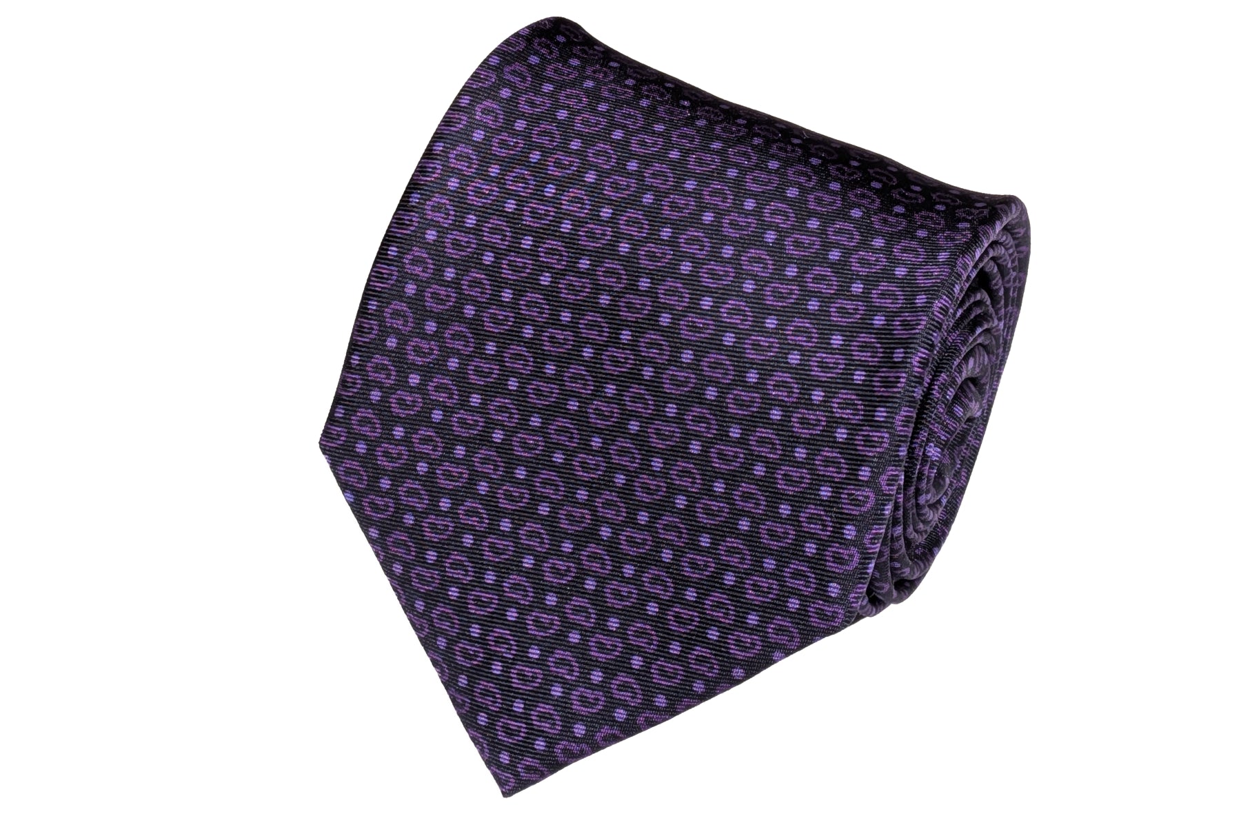 メローラ 3fold 紫無地 ネクタイ MEROLA M36 MEROLA-ネクタイ-MEROLA