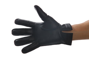 メローラ メンズ手袋◆ディアスキン◆ブラック/NERO《ノーライニング》