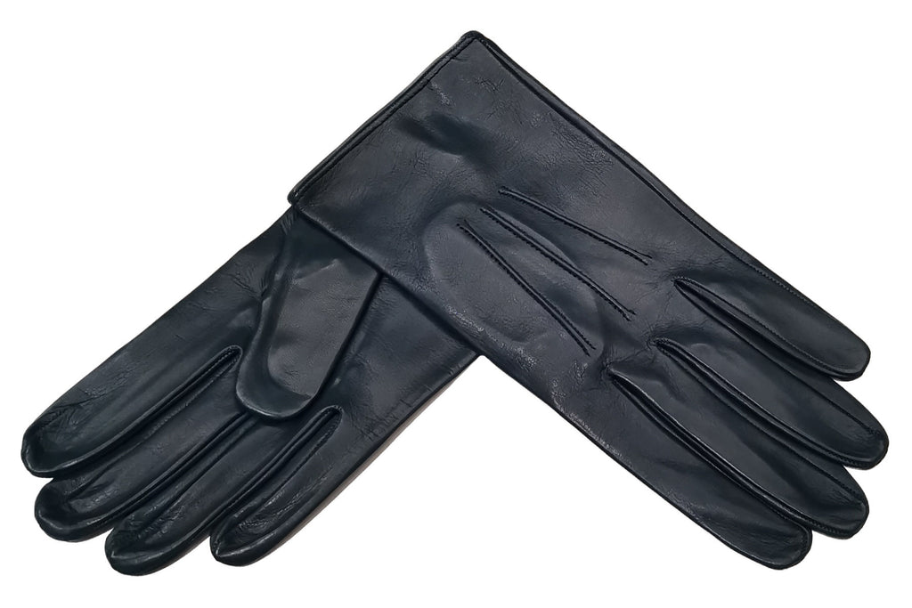 メローラ メンズ手袋◆ナパレザー◆コバルトブルー/COBALT 《ノーライニング》