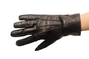 メローラ メンズ手袋◆ナパレザー SPECIAL SEWING ◆ボルドー/BORDEAUX《カシミア》