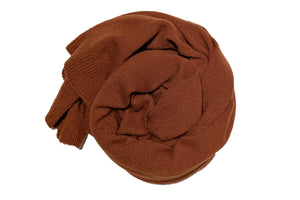 Opus マフラー ◆ 無地 ◆ オレンジ《カシミヤ》