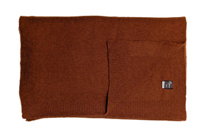 Opus マフラー ◆ 無地 ◆ オレンジ《カシミヤ》