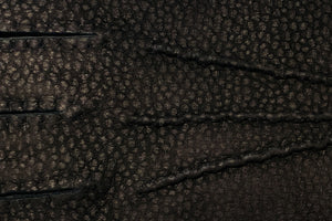 メローラ メンズ手袋◆カピバラ◆ブラック/NERO《カシミア》