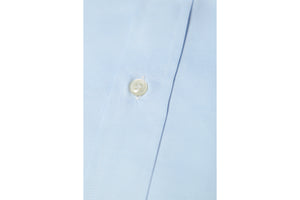イルポルトーネ -First Model-／ Sky Panama (#100/70) ライトブルー ドレスシャツ レギュラーフィット【 サイズ37(XS) 】