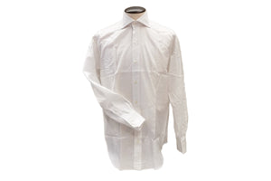 イルポルトーネ　ドレスシャツ／Angera Twill 2/2　(#100)　ホワイト　レギュラーフィット