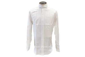 イルポルトーネ　ドレスシャツ／Orta Oxford（＃80）ホワイト　スリムフィット