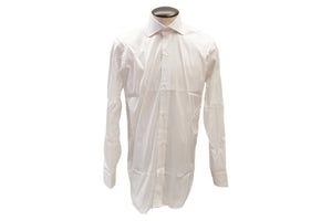 イルポルトーネ ドレスシャツ ◆ ホワイト / FIRST MODEL ◆ ブロード素材（100番手）《レギュラーフィット》【 サイズ38(S) 】