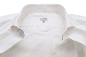 イルポルトーネ -First Model-／ Stresa Baveno (#120)  ホワイト ドレスシャツ レギュラーフィット【 サイズ39(M) 】