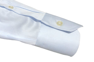 イルポルトーネ ドレスシャツ ◆ ライトブルー ◆ ツイール素材（100/70番手）《スリムフィット》【 サイズ37(XS) 】