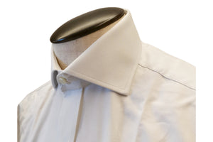 イルポルトーネ ドレスシャツ ◆ ホワイト / FIRST MODEL ◆ オックスフォード素材（100/70番手）《レギュラーフィット》【 サイズ37(XS) 】