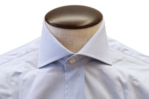 イルポルトーネ -First Model-／ Orta Pin Point (#80) ライトブルー ドレスシャツ レギュラーフィット【 サイズ38(S) 】