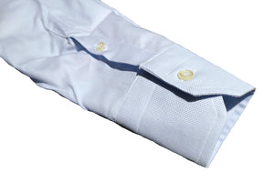 イルポルトーネ ドレスシャツ ◆ライトブルー◆ オックスフォード素材（80番手)《レギュラーフィット》