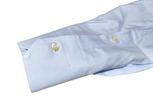 イルポルトーネ　ドレスシャツ／Orta Oxford　（#80)　ライトブルー　レギュラーフィット