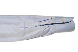 イルポルトーネ -First Model-／ Orta Twill(#80) ライトブルードレスシャツ レギュラーフィット【 サイズ37(XS) 】