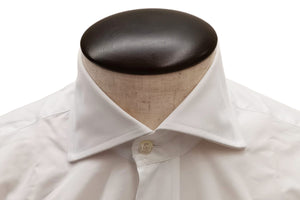 イルポルトーネ ドレスシャツ ◆ホワイト◆ ブロード素材（120/100番手）《レギュラーフィット》【サイズ38 (S)】